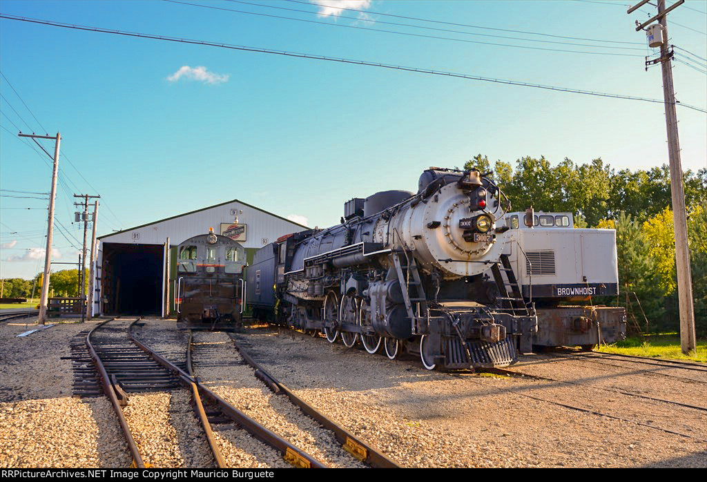 Chicago Burlington & Quincy 4-6-4 Steam Locomotive